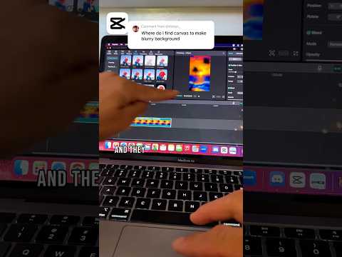 How to ADD Blurry Background in CapCut PC Tutorial