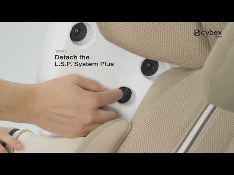 How to Detach and Reattach the Linear Side-impact Protection I Solution G2 Car Seat I CYBEX