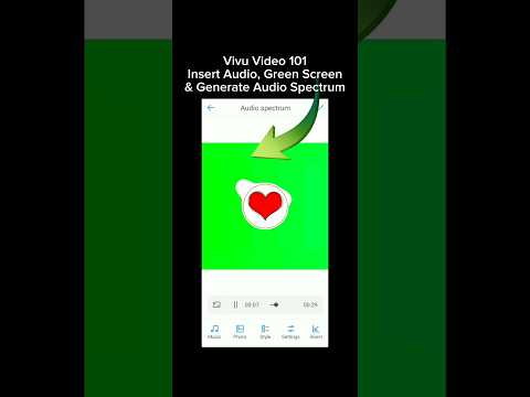 Vivu Video 101 : Insert Audio, Green Screen & Create Ringtone #ringtone #capcuttutorial #vivuvideo