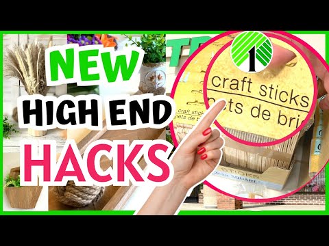 IMPRESSIVE CRAFT STICK DIYS | DOLLAR TREE DIYS | POPSICLE STICK CRAFTS