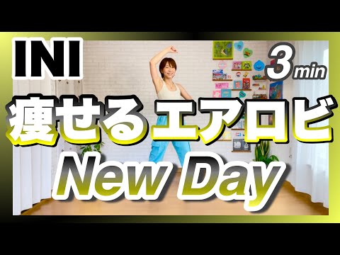 【 INI / New Day 】痩せるエアロビクスダンスエクササイズで楽しくダイエット