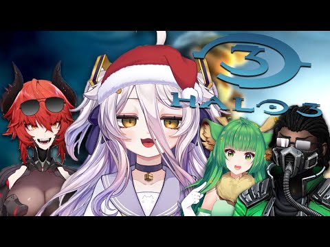 Henya Plays Halo 3! (w/ Zentreya, Heavenlyfather, and Haruka)..