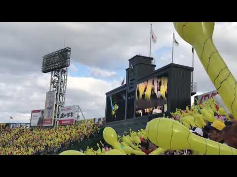 2018/04/15 ラッキー7風船飛ばし 甲子園球場