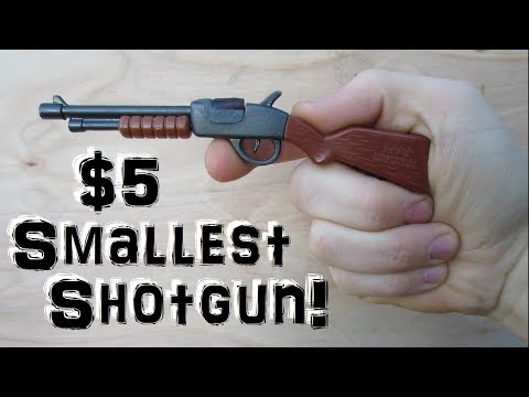 World's Smallest Shotgun (Actually Shoots!)