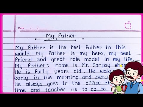 Essay on My Father in English || My Father essay writing in English || My Father ||