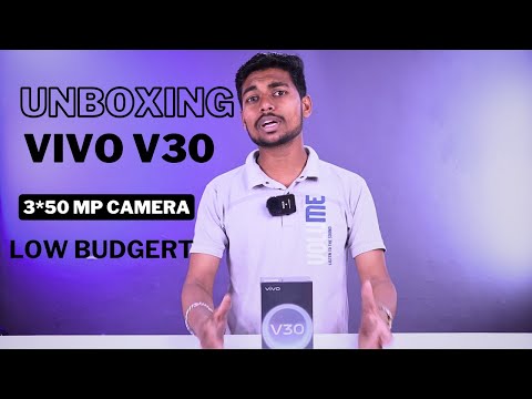 VIVO V 30 UNBOXING || 12/256 CAMERA || LOW BUDGET PHONE ||