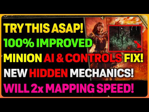 HOW TO FIX/IMPROVE Your Minion AI & Controls In POE 2 | Will Greatly Help In ALL Contents!