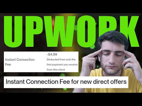 Upwork New Update 2024: Instant Connection Fee for new direct offers! why did Upwork introduce it?