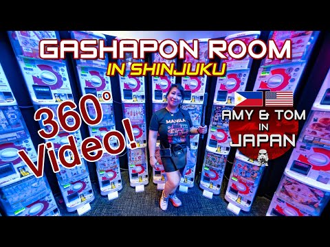 Gashapong Room in Shinjuku - 360 Video