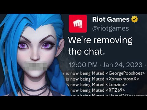 How Riot Games is Removing The Chat in League of Legends