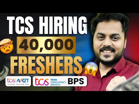 Finally Biggest TCS Hiring 40,000 😱 | TCS NQT Date? | Step-by-Step Registration Process🔥