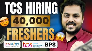 Finally Biggest TCS Hiring 40,000 😱 | TCS NQT Date? | Step-by-Step Registration Process🔥