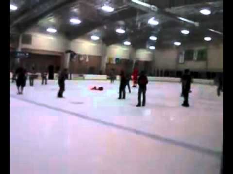 SVSU Dodgeball vs SVSU Mens Rugby on ice - Battle for the Club Sports Cup 2012