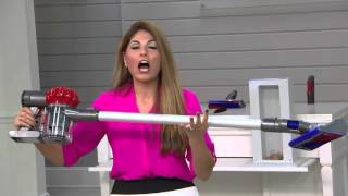 Dyson V6 Cordless Vacuum with Fluffy Head & 5 Attachments on QVC