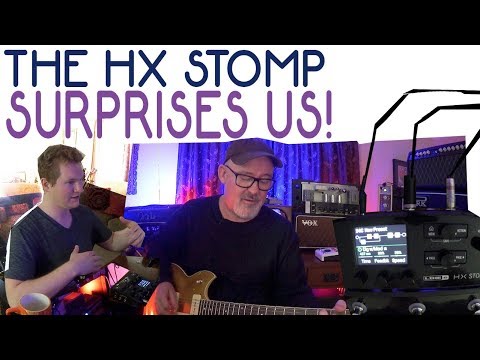 Line 6 HX Stomp Guitar Multi-effects Demo I Tim Pierce | Aidan Scrivens