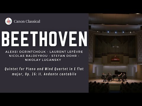 Beethoven: Quintet for Piano and Winds in E Flat Major, Op. 16: II. Andante cantabile