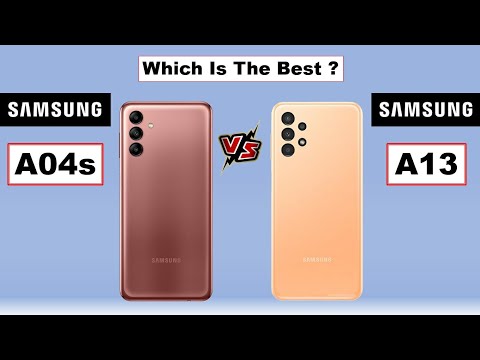 Samsung A04s vs Samsung A13