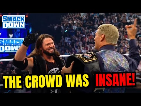 WWE SMACKDOWN Review (05/03/2024) | The Crowd Was Insane & Cody & AJ Styles Face Off Before Backlash