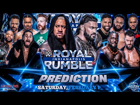 WWE Royal Rumble 2025 Dream Match Card Prediction | Wrestle Freakin