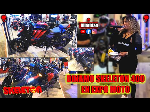 DINAMO SKELETON 400 EN EXPOMOTO CDMX ... JULIOTITLAN ...