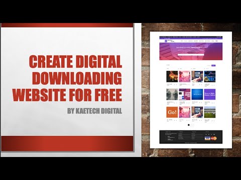 Make money online | How to create a digital downloading marketplace