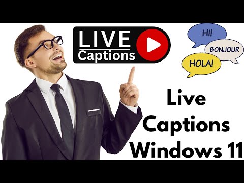 Windows 11 Live Caption | How to Turn on Live Captions on Windows 11