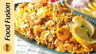 Jhinga Biryani/Prawn Biryani Recipe By Food Fusion