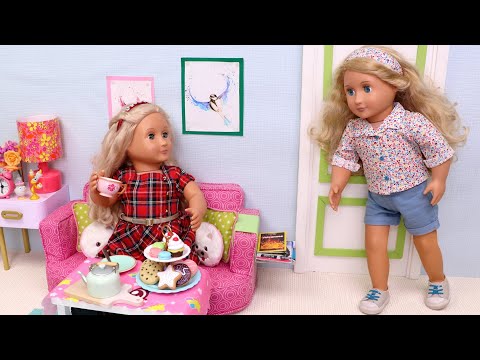 Tea with FRIEND! Play Dolls 35 min friendship stories