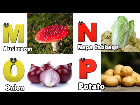 Vegetables ABC Song | Learn English Alphabet Letters | Phonics for Kids