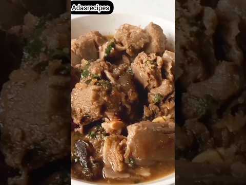 Finger licking Goat meat Pepper Soup Recipe