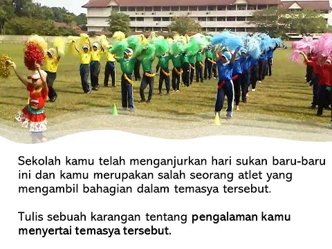 KARANGAN JENIS KEPERIHALAN - PENGALAMAN MENYERTAI HARI SUKAN