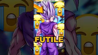 IT’S FUTILE AHH MATCH 😭😭😭 | #dblegends #dbl #dragonballlegends #dblshorts