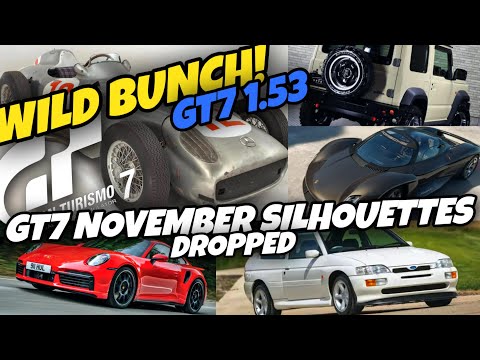 5 New Cars! | Vintage Grand Prix, Escort RS, 911 Turbo S, Mission X | GT7 1.53 November Silhouettes