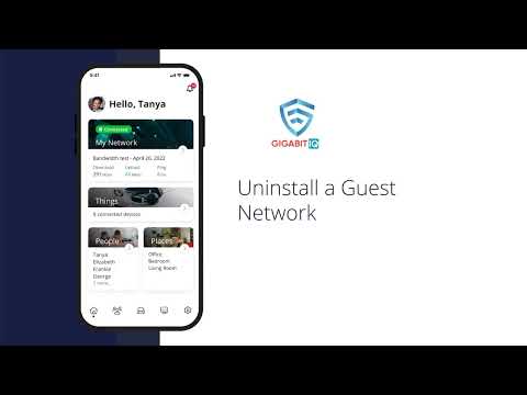 Uninstall a Guest Network