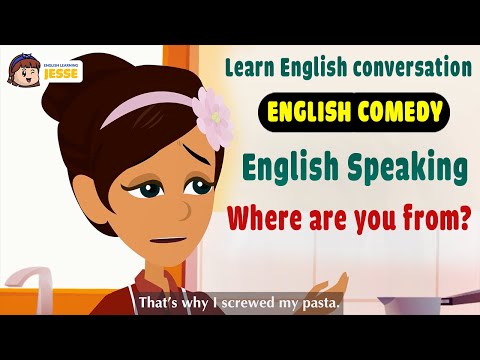 Learn English conversation | English comedy | English Speaking | Where are you from?