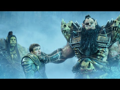 인간 vs 오크 협곡 전투 장면 | 워크래프트: 전쟁의 서막 (Warcraft: The Beginning, 2016)