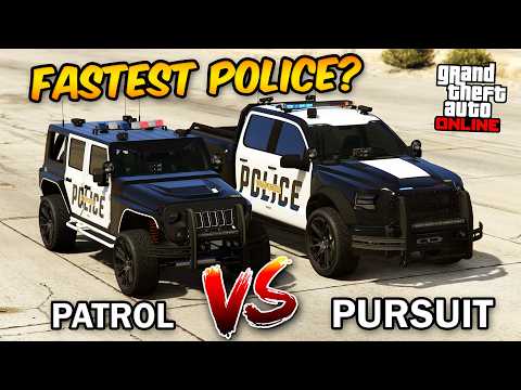 GTA 5 Online - TERMINUS PATROL VS CARACARA PURSUIT (WHICH IS FASTEST?)