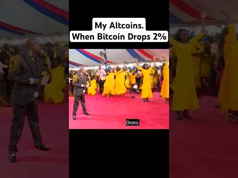 How My Altcoins Act, When Bitcoin Drops 2%