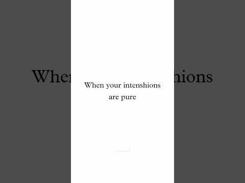 when your intenshions are pure you don't lose anyone. they lose you #shorts #short #motivational