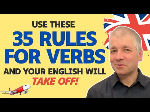 35 Advanced English Verb Rules