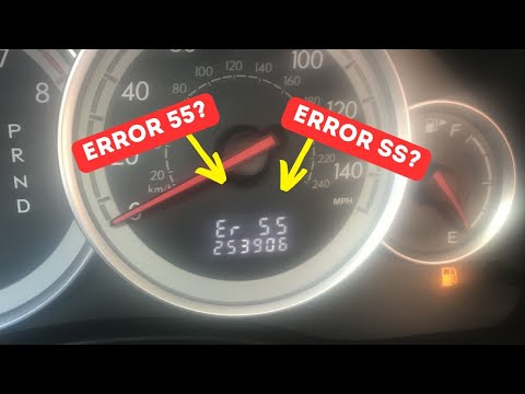 Error 55 warning in Subaru cars (Error SS)