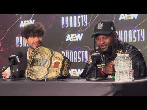 Swerve Strickland WINS AEW Championship, KofiMania Inspiration | AEW Dynasty Press Conference