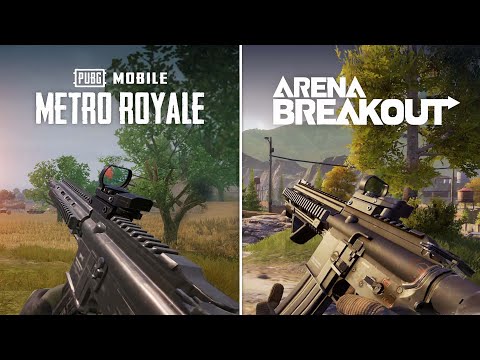 Arena Breakout VS PUBG Mobile (Metro Royale) Comparison