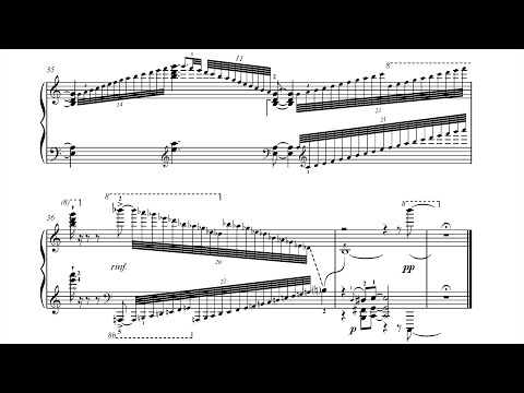 Nikolai Kapustin - 3 Etudes, Op. 67 (1992) [Score-Video]