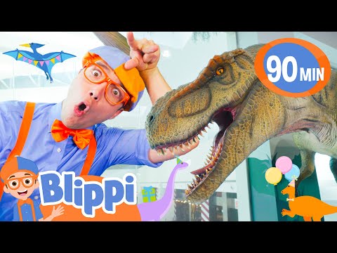 Blippi Is The Dinosaur Whisperer 🦖 Learn About Dinosaurs | Kids TV | Educational Videos for Kids