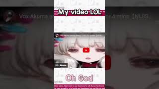 Enna Alouette got scared by my video【NIJISANJI EN】