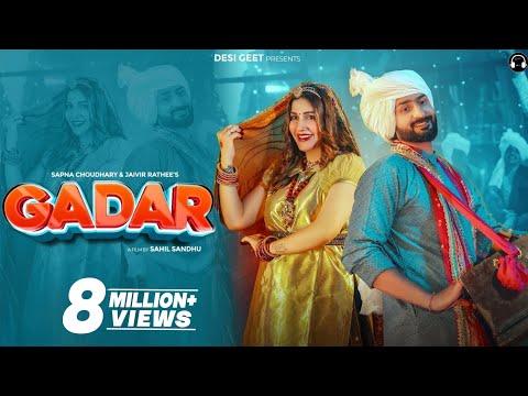 Gadar (Official Video) | Sapna Choudhary | Jaivir Rathee | Raj Mawar | Ashu Twinkle | Haryanvi Song