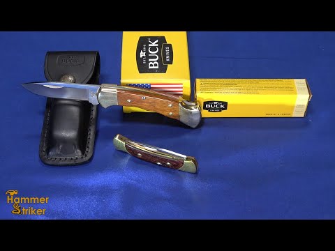 Gentleman's Folding Pocket Knives: Buck Knives 110 Hunter and 112 Ranger