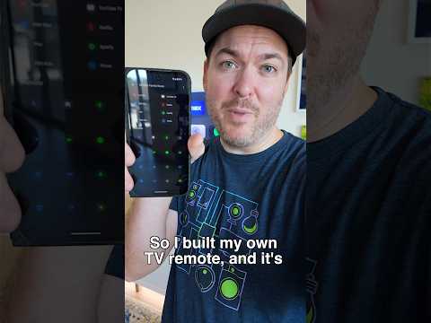 I built a dashboard for the perfect TV remote👌