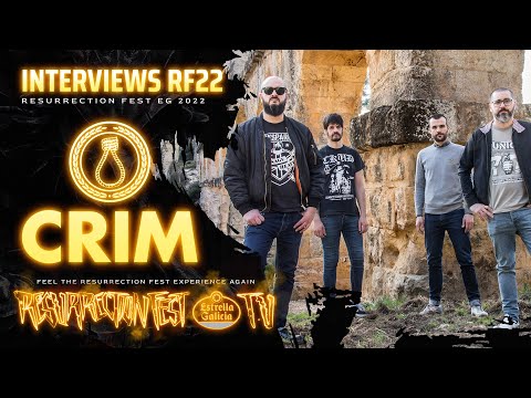 Interview with CRIM - Resurrection Fest EG 2022